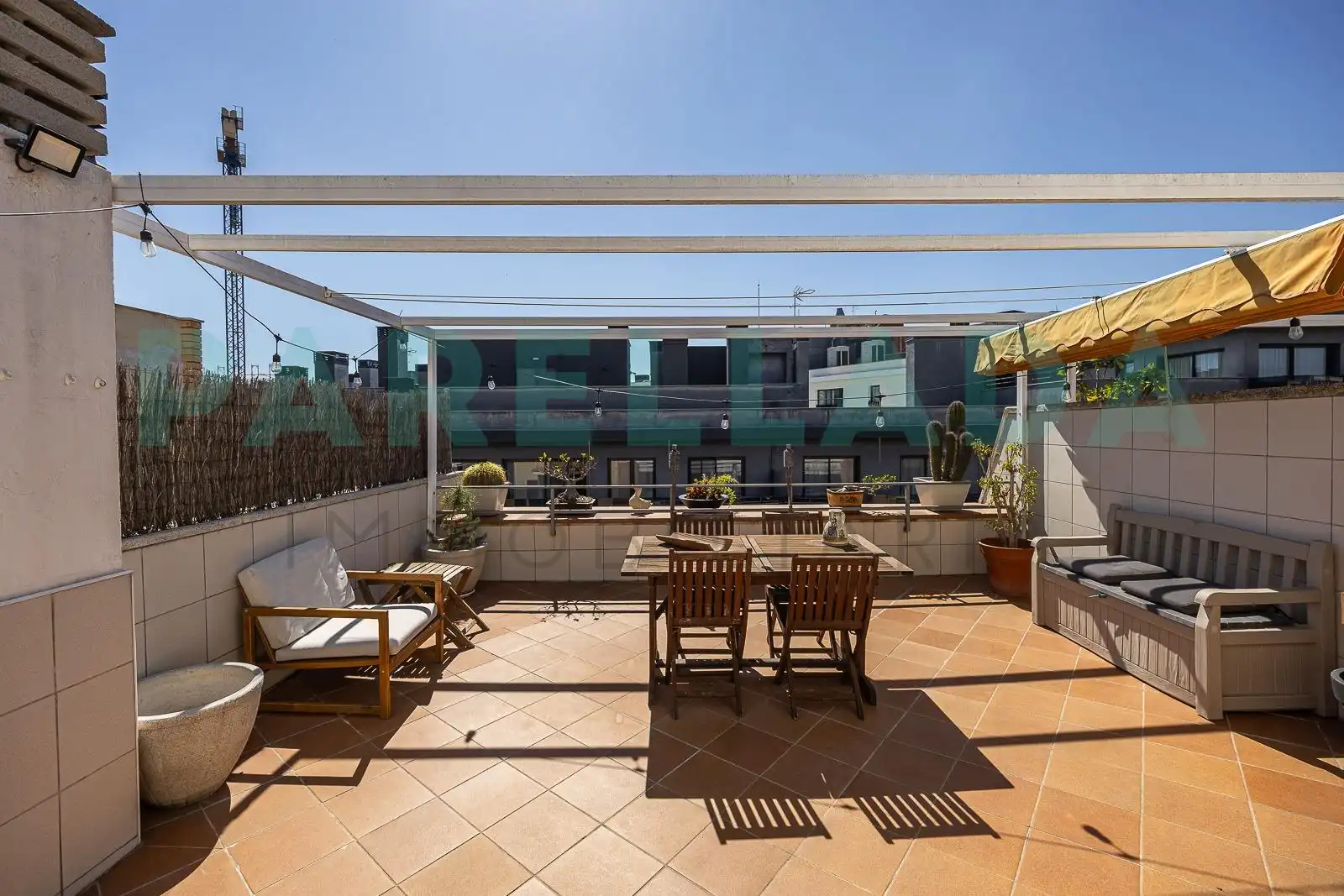 Terrace of Duplexes for sale in Badalona  with Air Conditioner, Heating and Terrace