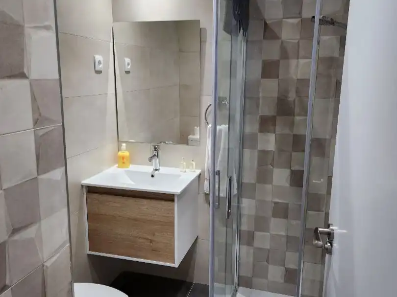 Badezimmer von Wohnung zur Miete in Benavente mit Terrasse, Möbliert und Ofen