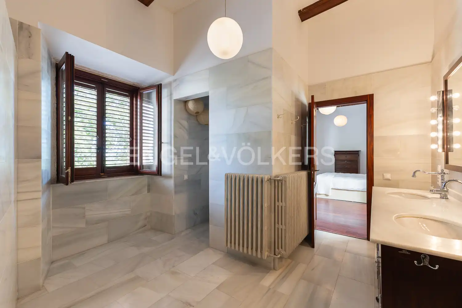 Baño de Casa o chalet en venta en Manuel con Aire acondicionado, Calefacción y Parquet
