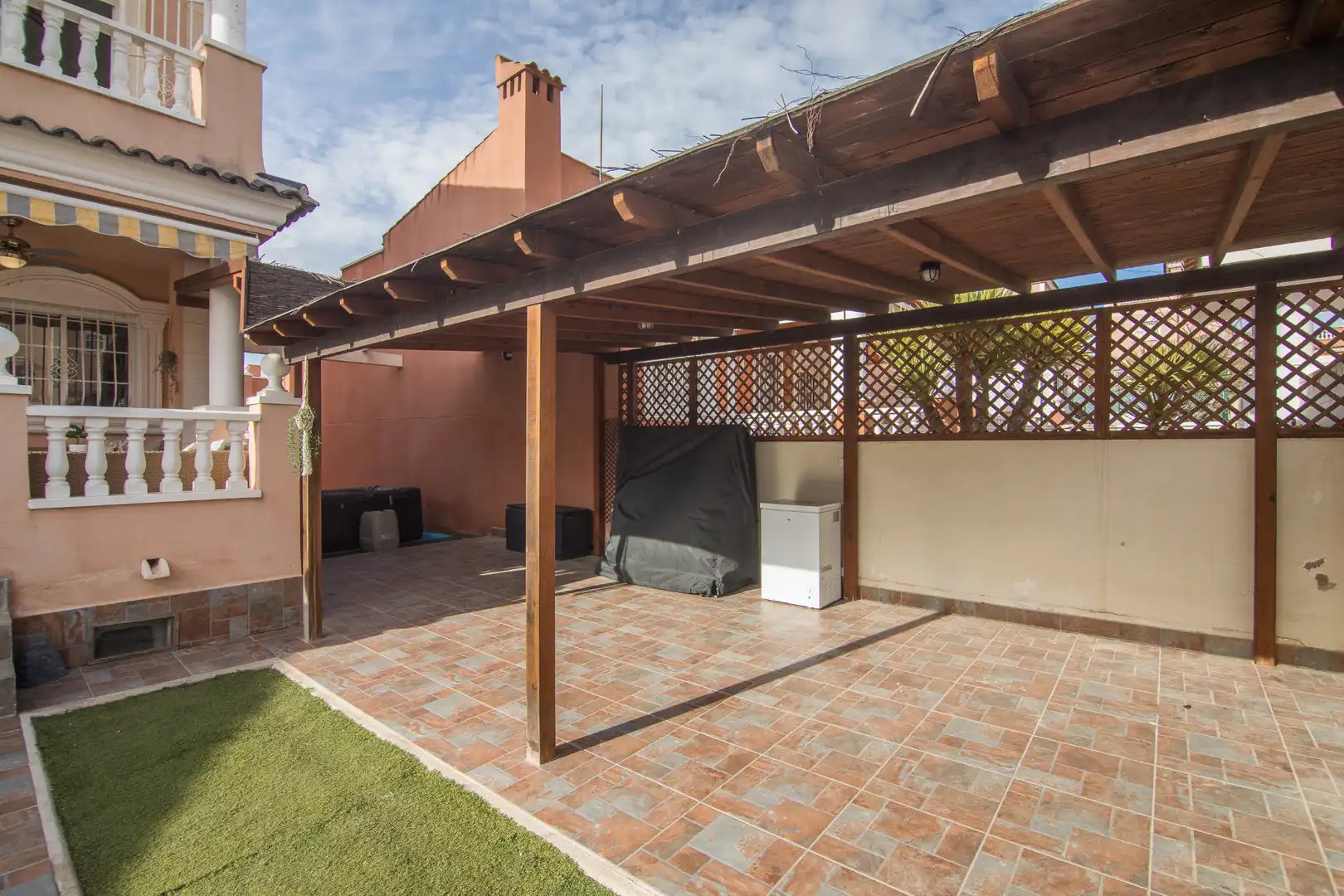 Garden of Houses for sale in Santa Pola  with Air Conditioner, Private garden and Terrace