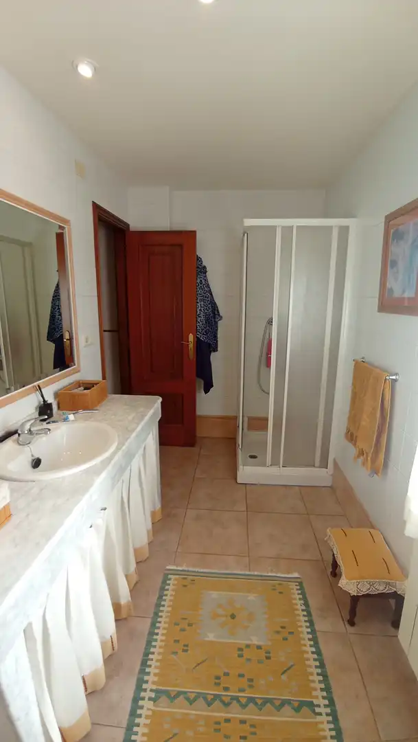Baño de Casa o chalet en venta en Ponte Caldelas con Calefacción, Jardín privado y Parquet
