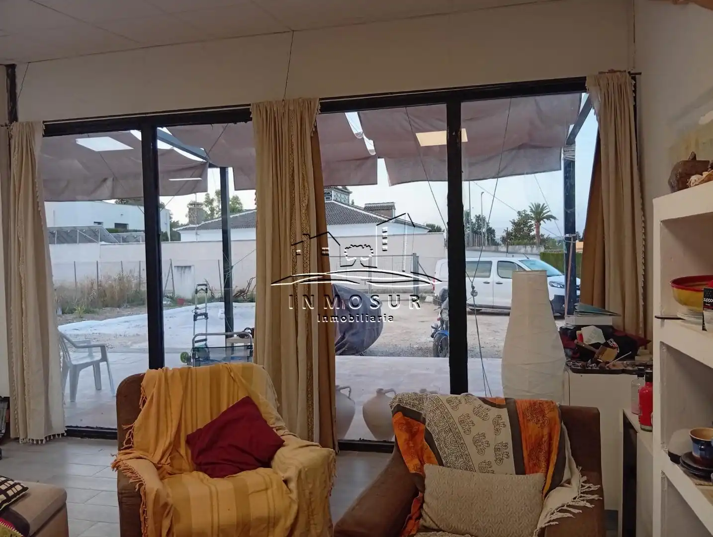 Sala de estar de Casa o chalet de alquiler en Lucena con Piscina y Amueblado