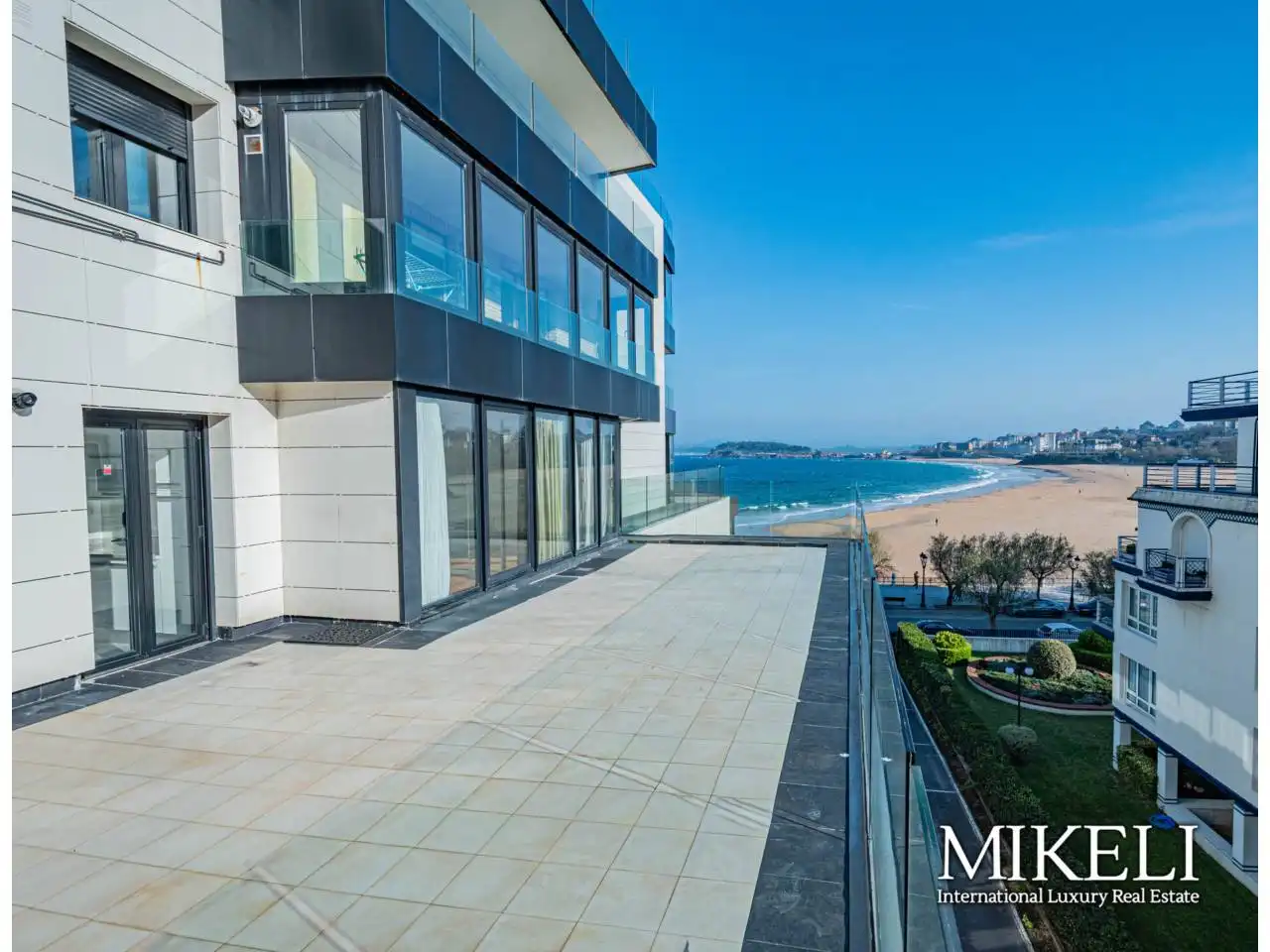 Terrasse von Wohnung zum Verkauf in Santander mit Heizung, Parkett und Terrasse