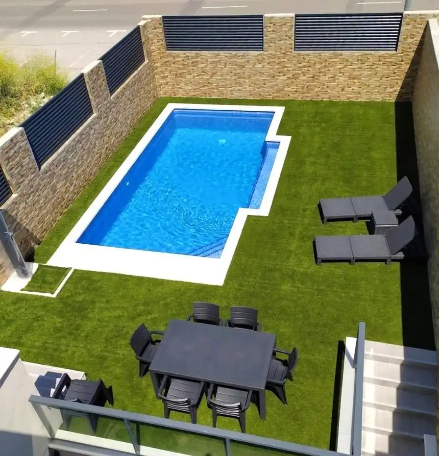 Swimming pool of Detached homes for sale in Valdemoro  with Air Conditioner, Heating and Private garden