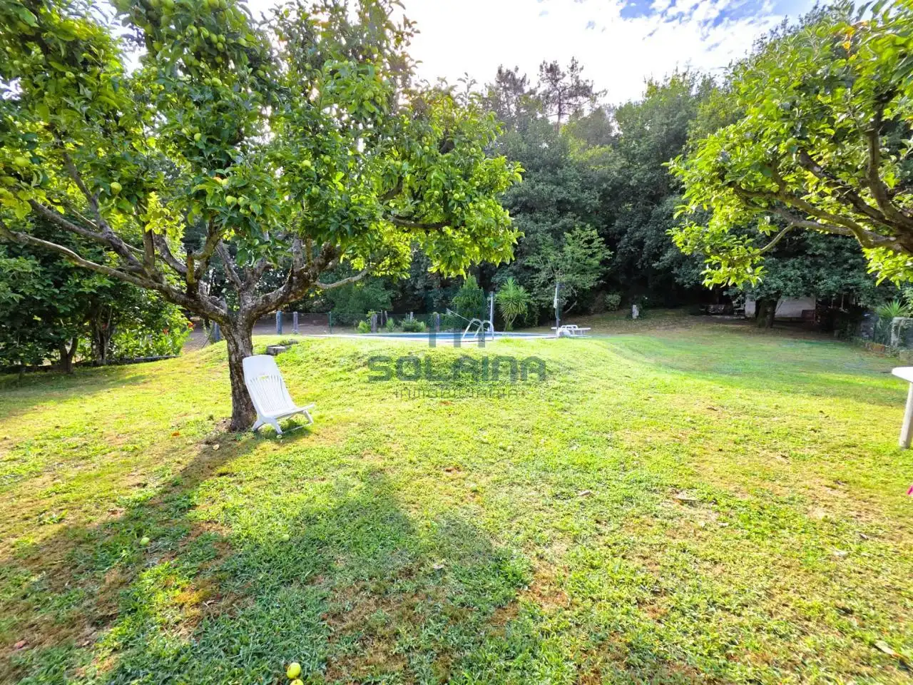 Jardí de Casa o xalet en venda en Castrelo de Miño amb Calefacció, Jardí privat i Terrassa