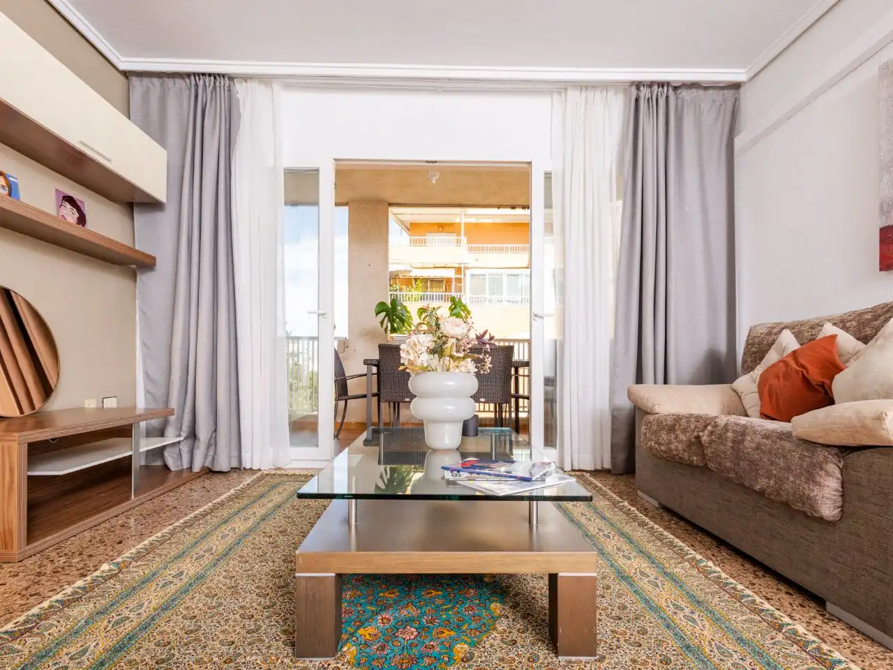 Sala de estar de Piso en venta en Sagunto / Sagunt con Terraza