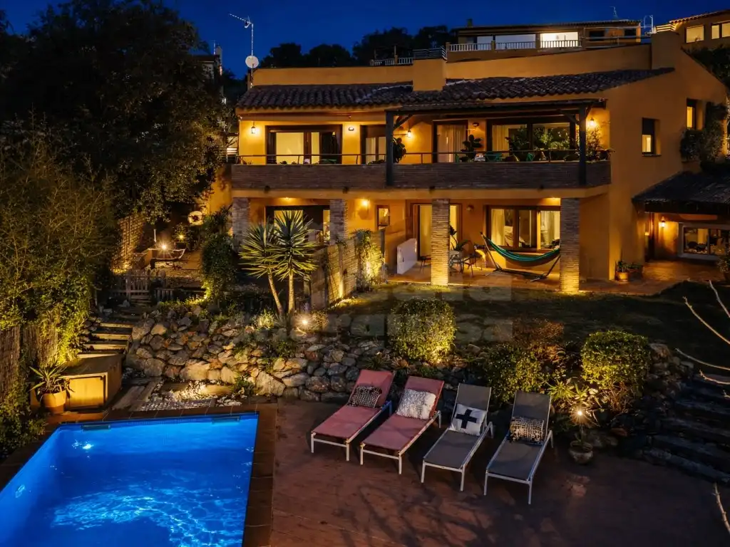 Terraza de Casa o chalet en venta en Begur con Jardín privado, Terraza y Piscina