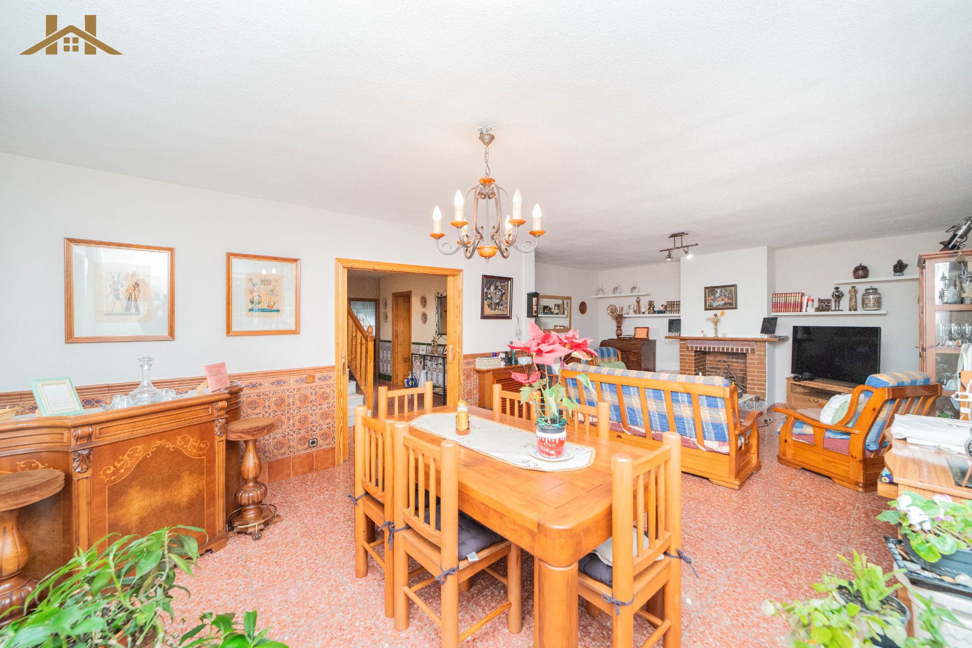 Comedor de Casa o chalet en venta en Santa Cruz del Retamar con Aire acondicionado, Calefacción y Jardín privado
