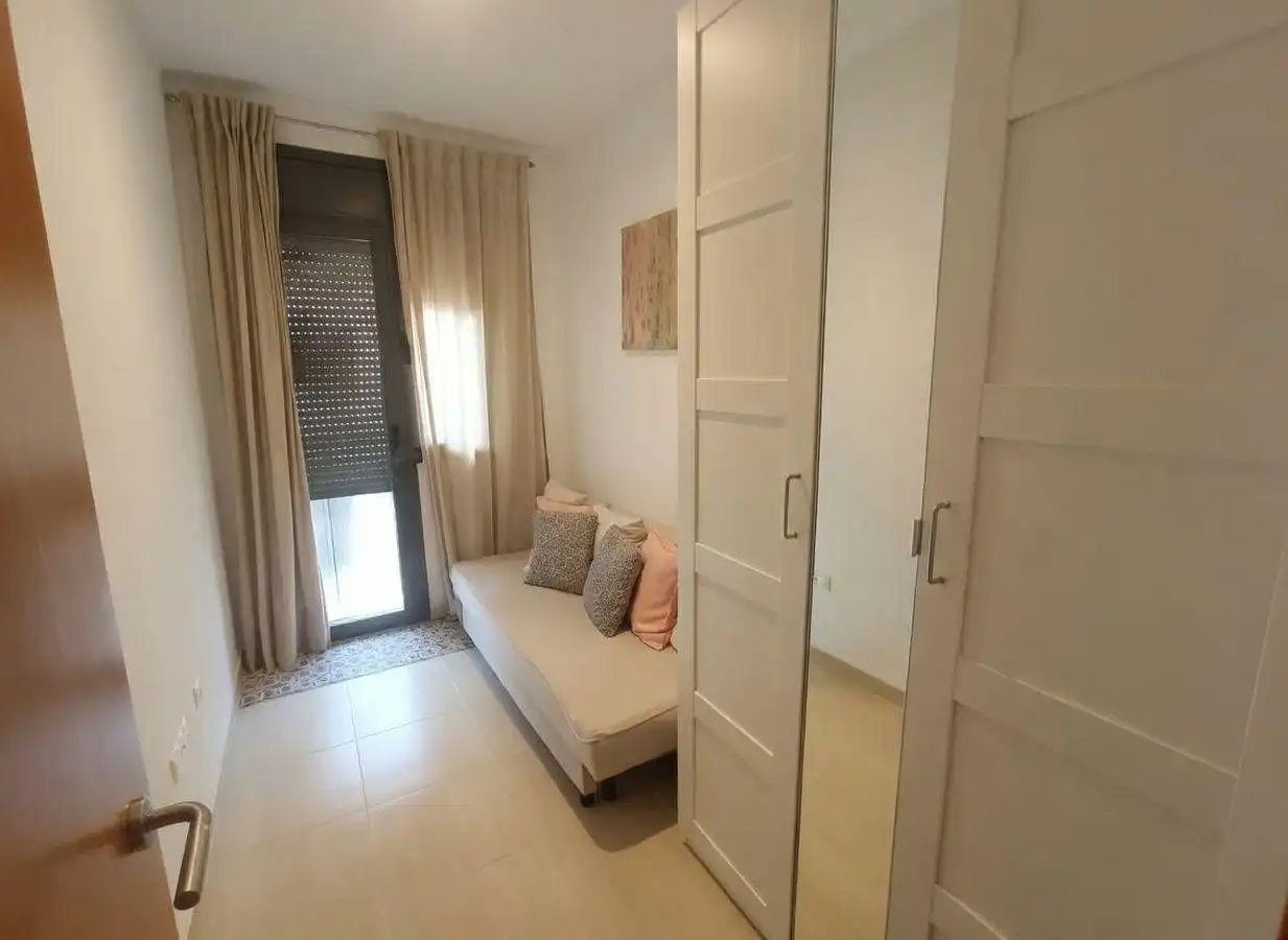 Bedroom of Flat for sale in La Ràpita  with Terrace, Balcony and Community pool