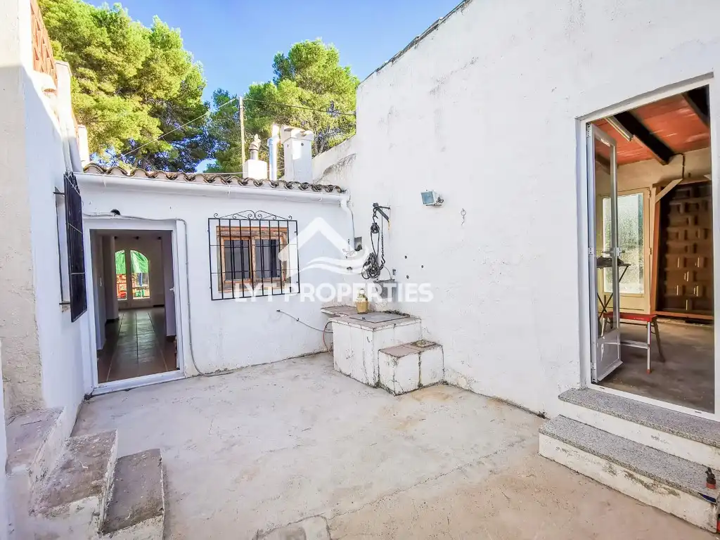 Exterior view of Houses for sale in Jávea / Xàbia  with Private garden