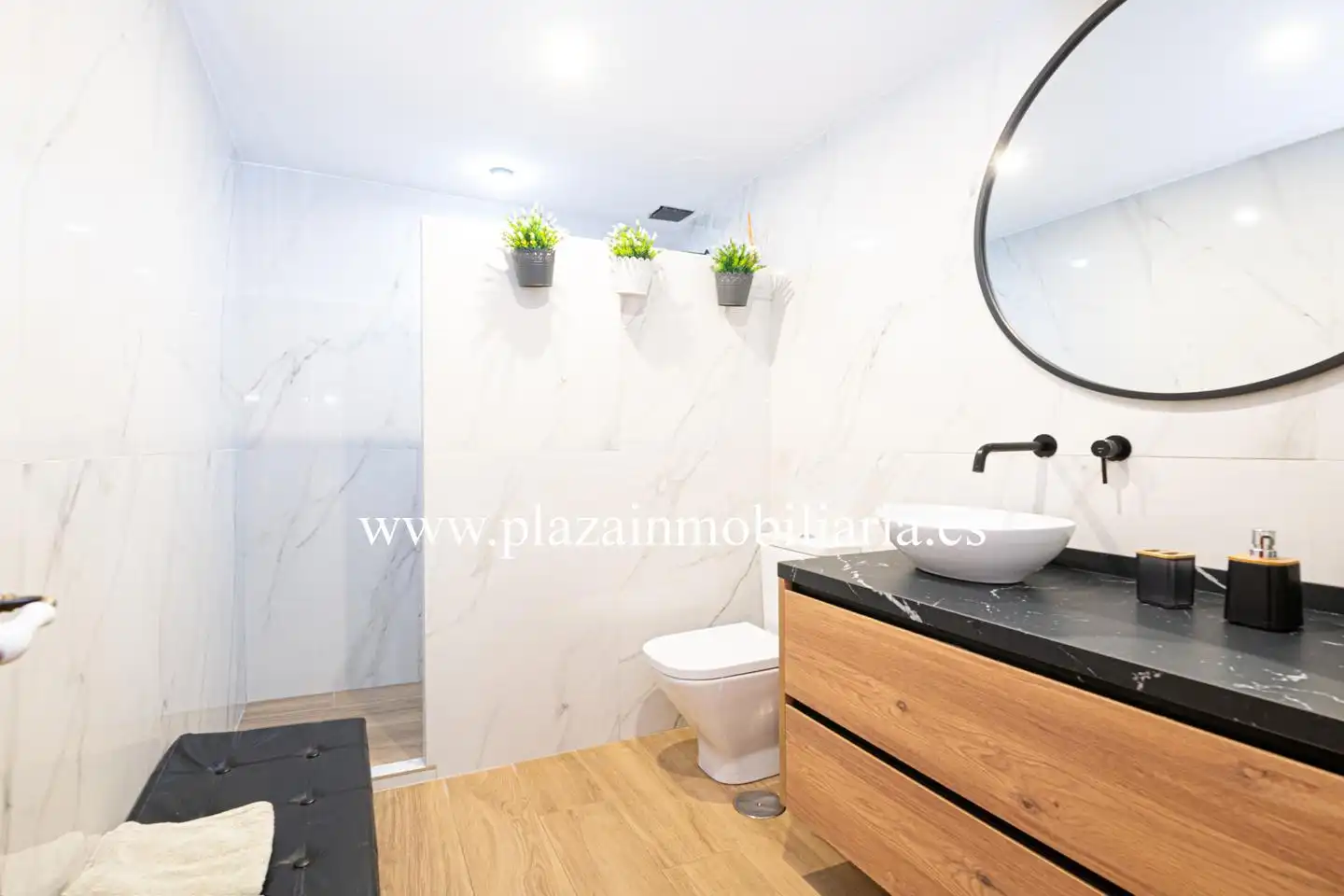 Baño de Casa o chalet en venta en Lucena con Aire acondicionado, Parquet y Terraza