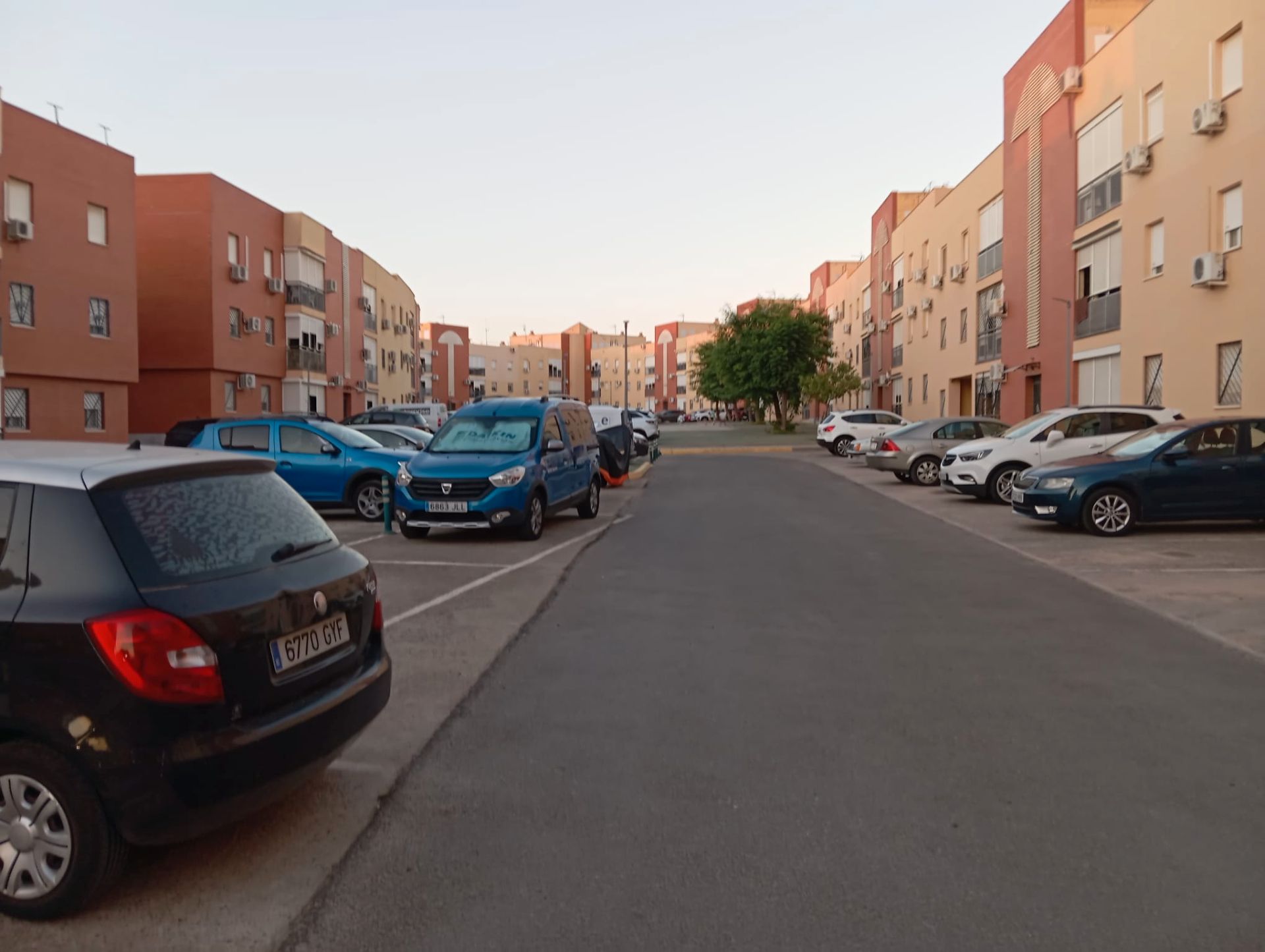 Parking of Flat for sale in Dos Hermanas  with Air Conditioner and Terrace