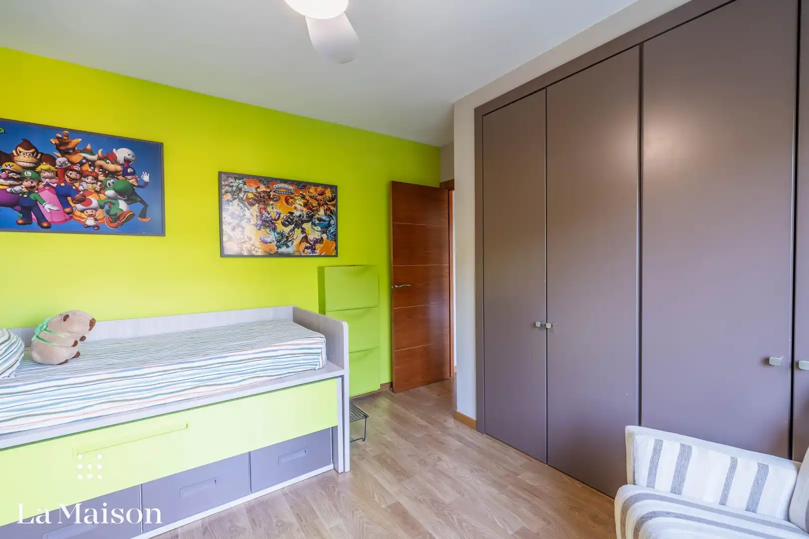 Dormitori de Casa o xalet en venda en Sant Andreu de Llavaneres amb Terrassa i Piscina comunitària