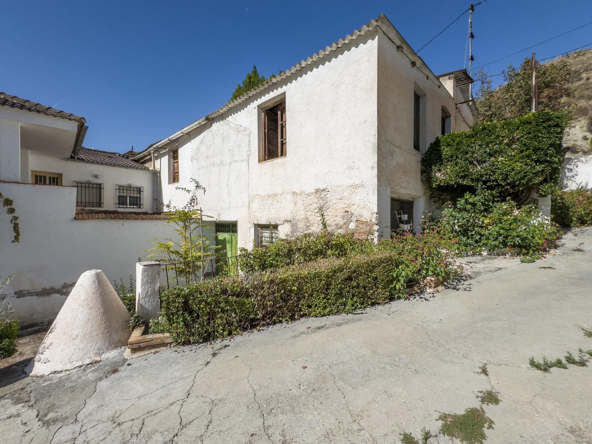 Vista exterior de Casa o xalet en venda en Dúdar amb Terrassa