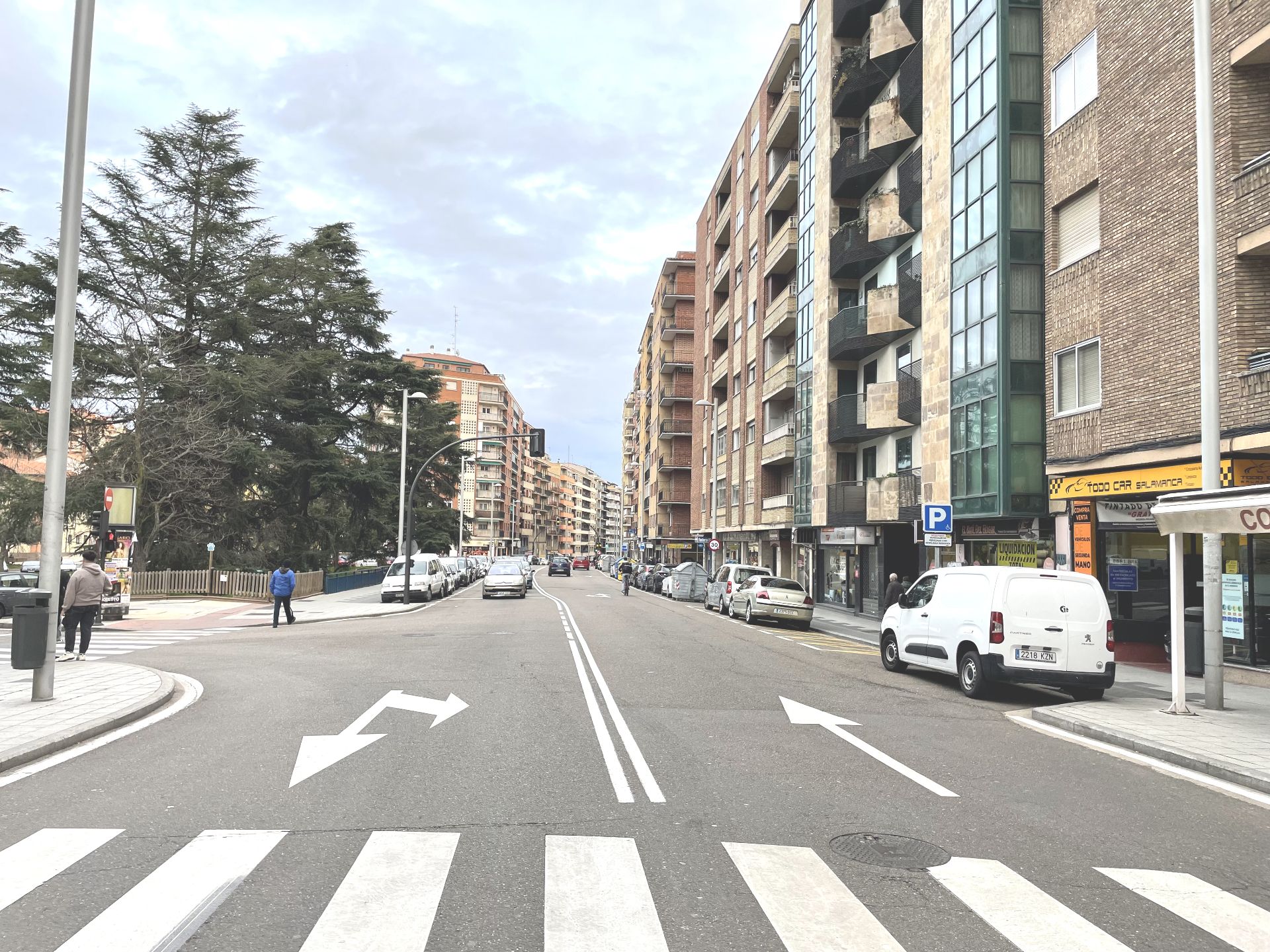 Vista exterior de Pis en venda en Salamanca Capital amb Calefacció, Parquet i Terrassa