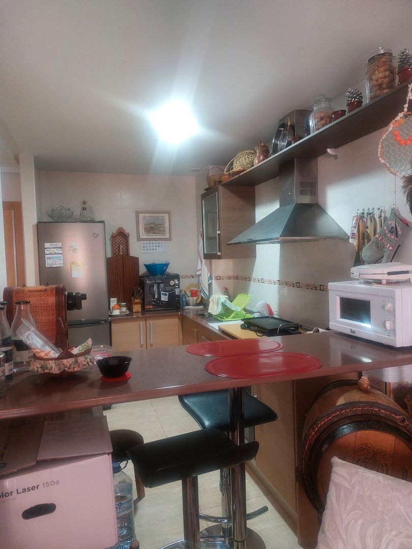 Kitchen of Flat for sale in  Almería Capital  with Furnished and Oven