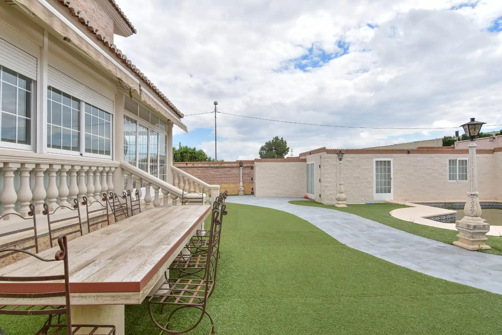 Terrassa de Casa o xalet en venda en Picassent amb Aire condicionat, Calefacció i Jardí privat