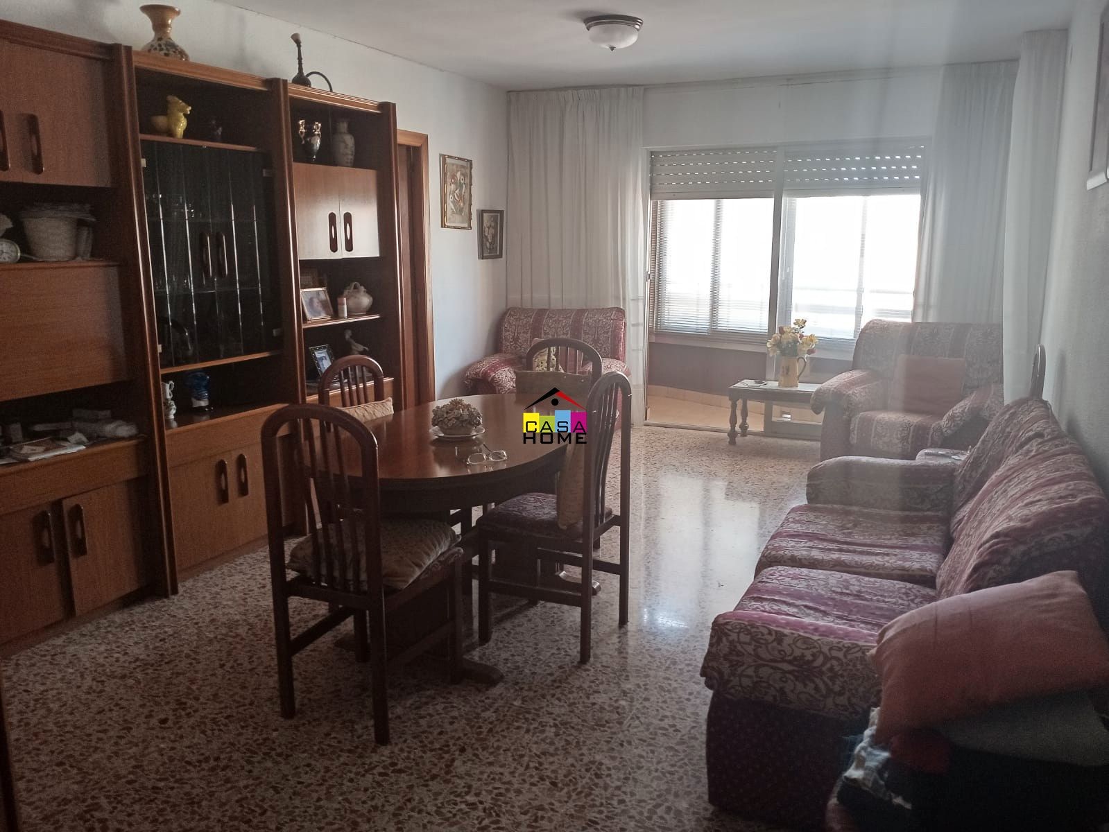 Living room of Flat for sale in Castellón de la Plana / Castelló de la Plana  with Terrace, Storage room and Balcony