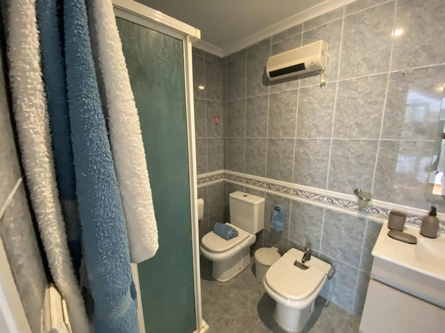 Baño de Casa o chalet en venta en Sax con Aire acondicionado, Calefacción y Horno