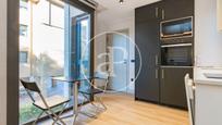 Exterior view of Flat to rent in  Madrid Capital  with Air Conditioner, Heating and Private garden