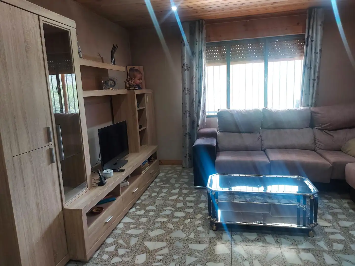 Sala de estar de Casa o chalet en venta en Navas del Rey con Aire acondicionado, Calefacción y Jardín privado