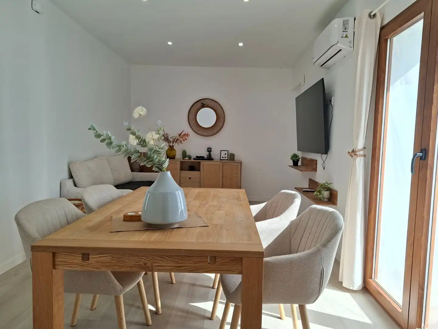 Sala de estar de Casa adosada en venta en Dénia con Calefacción
