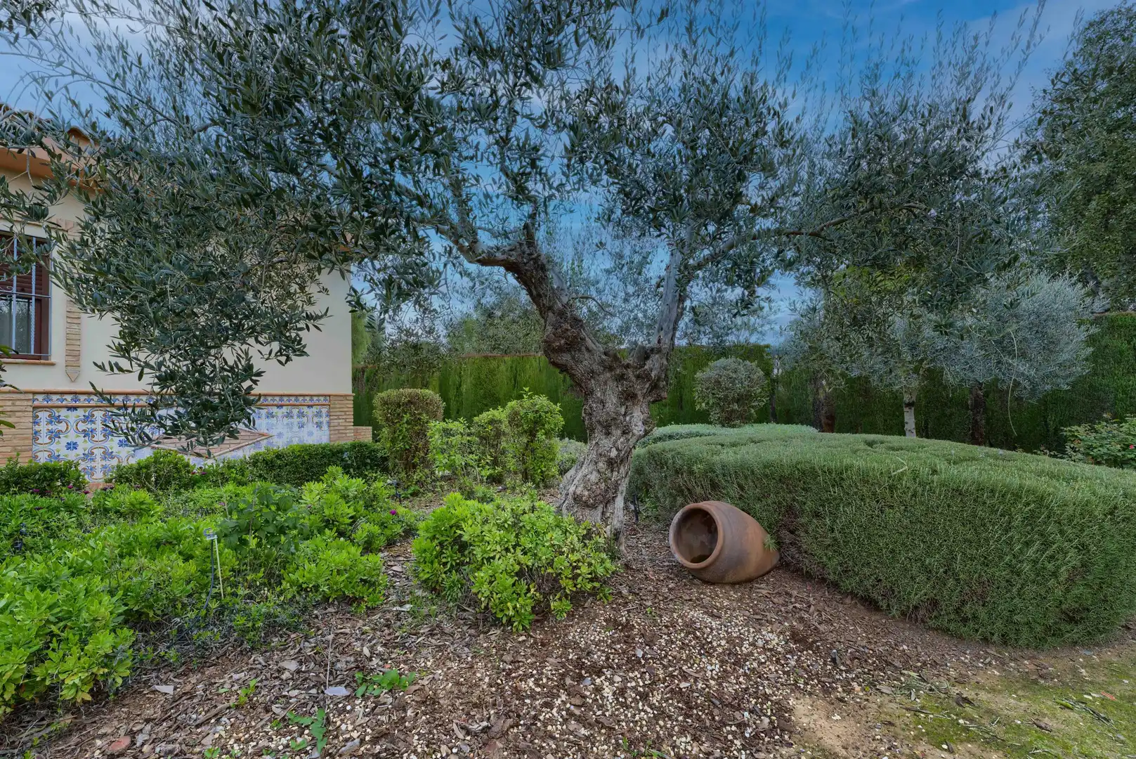 Garden of Country homes for sale in Pilas  with Private garden, Terrace and Swimming Pool