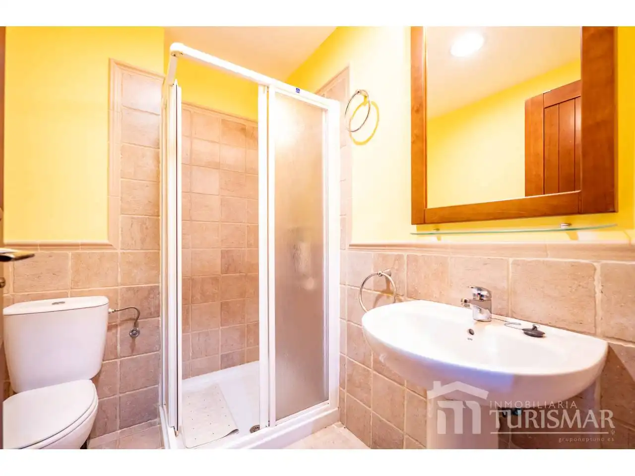 Baño de Apartamento en venta en Ayamonte con Aire acondicionado, Terraza y Trastero