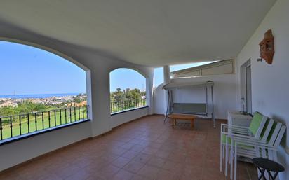 Jardí de Apartament en venda en Mijas amb Aire condicionat, Terrassa i Piscina