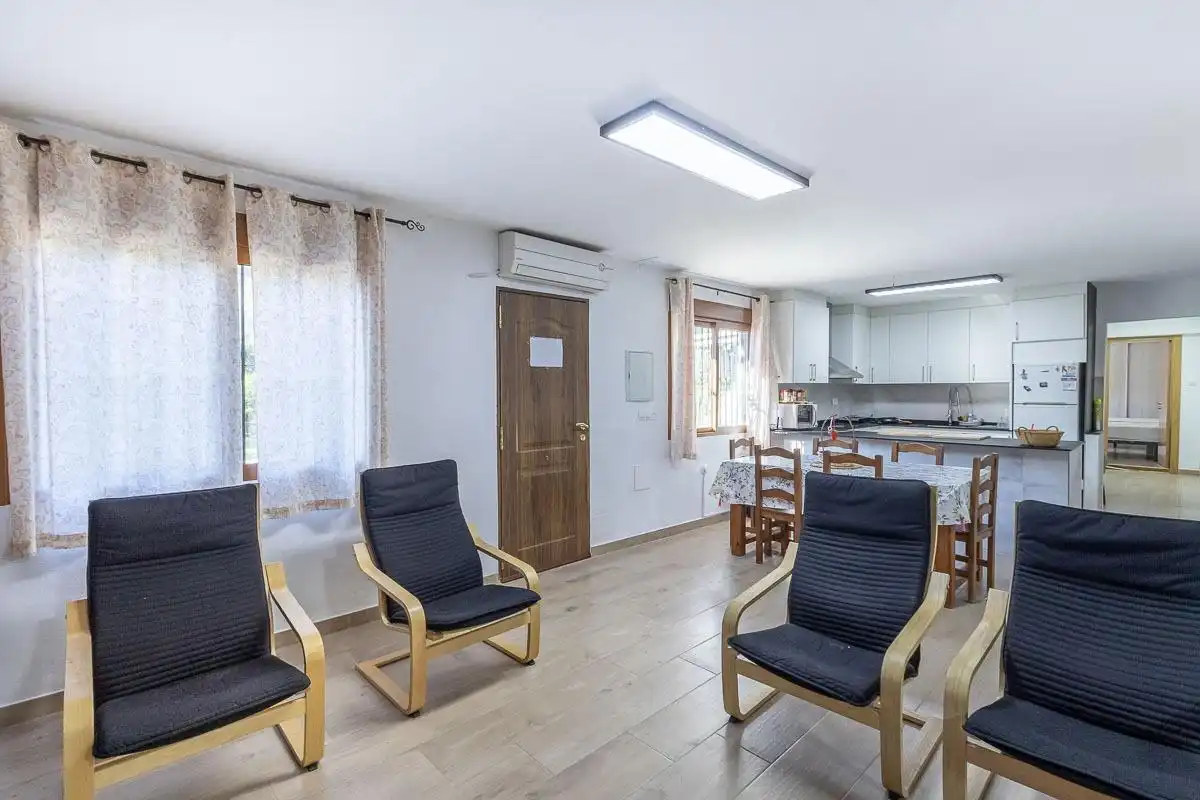 Living room of Houses for sale in Los Guájares  with Air Conditioner, Private garden and Swimming Pool