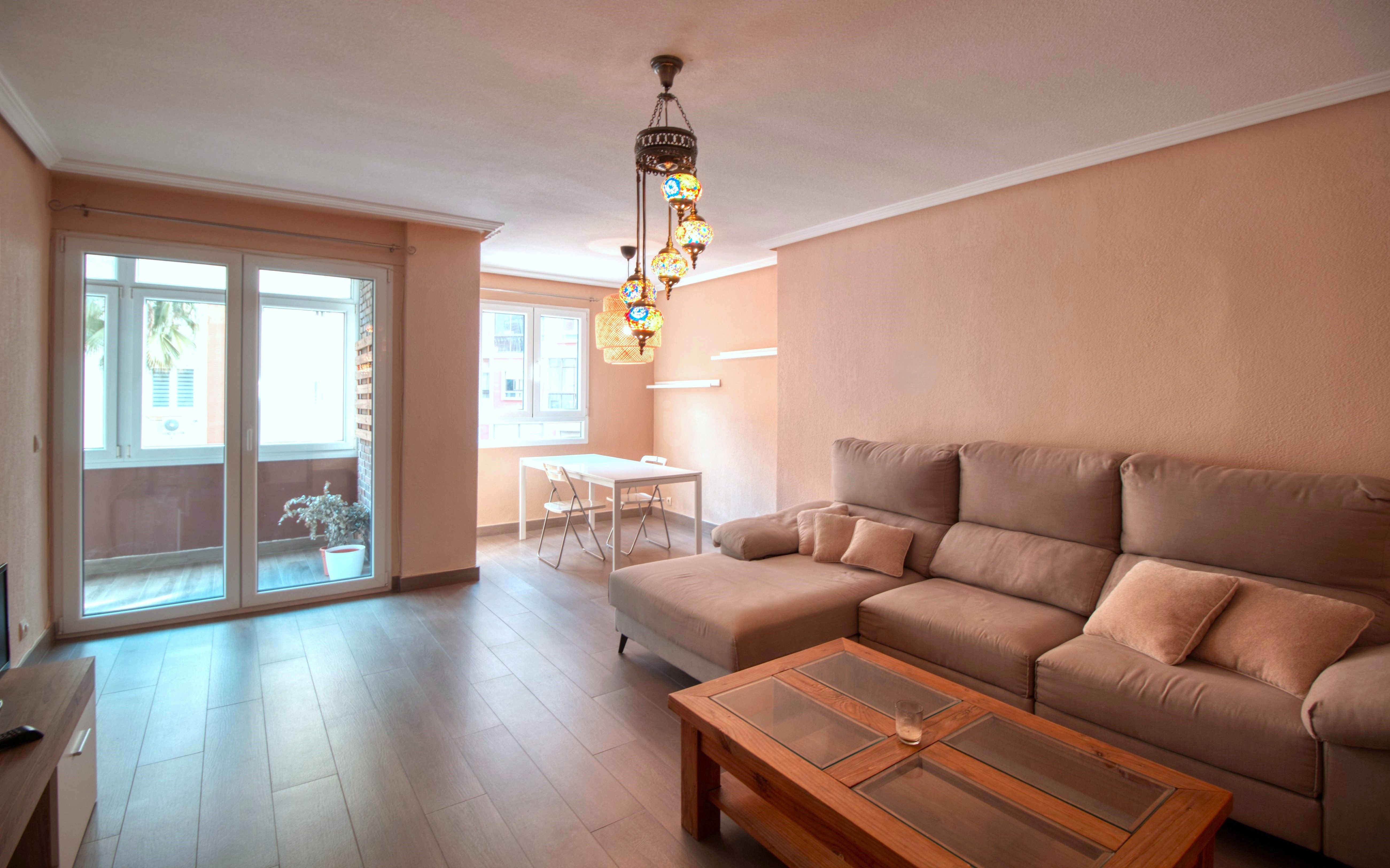 Living room of Flat for sale in Alicante / Alacant  with Air Conditioner