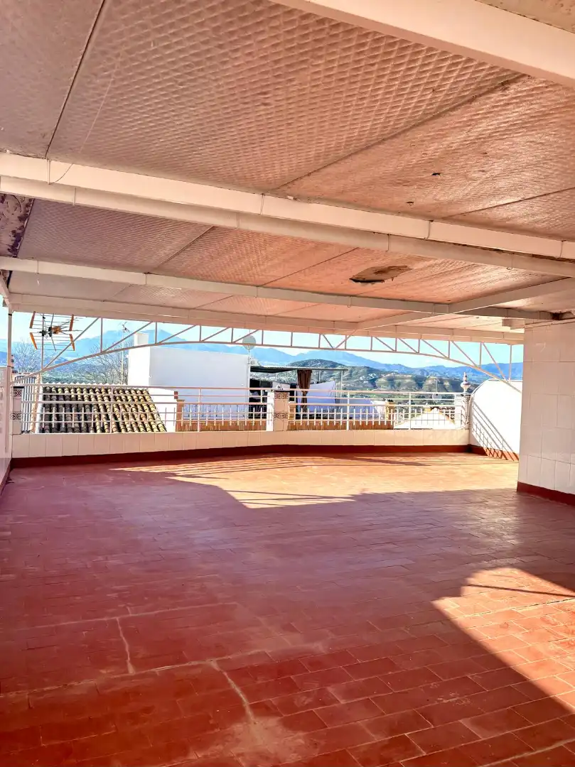 Terraza de Casa adosada en venta en Alhaurín El Grande con Aire acondicionado, Amueblado y Horno