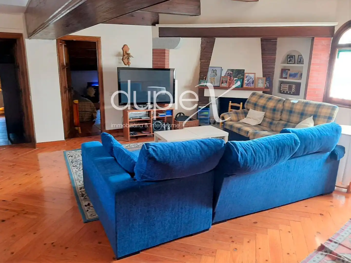 Sala de estar de Finca rústica en venta en Òrrius con Aire acondicionado, Jardín privado y Terraza