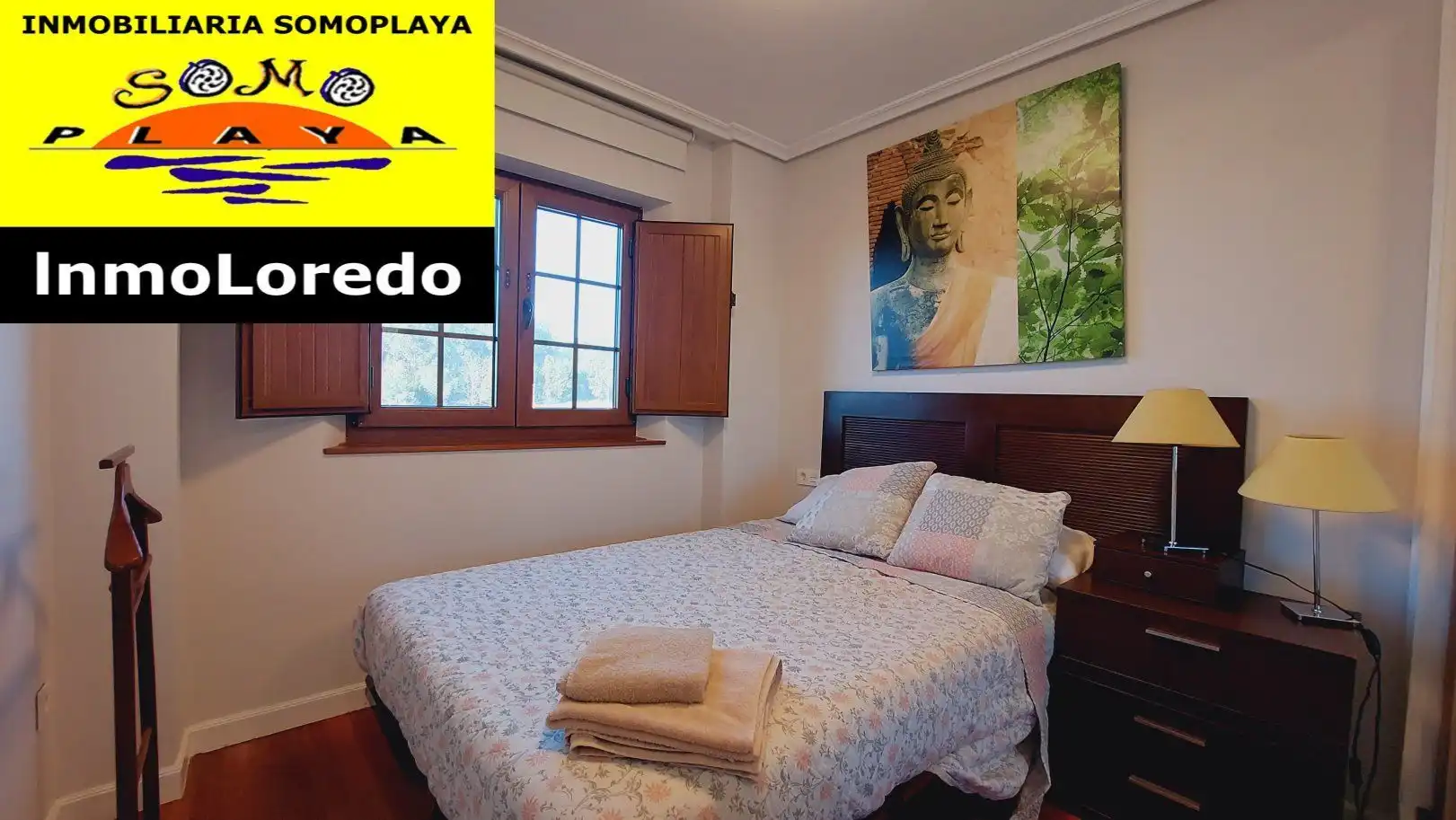 Schlafzimmer von Haus oder Chalet zum Verkauf in Ribamontán al Mar mit Heizung, Terrasse und Gemeinschaftspool