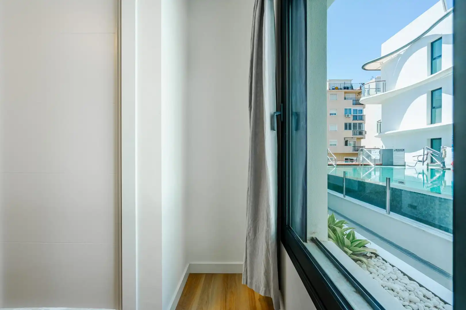 Terraza de Apartamento en venta en Estepona con Aire acondicionado, Calefacción y Amueblado