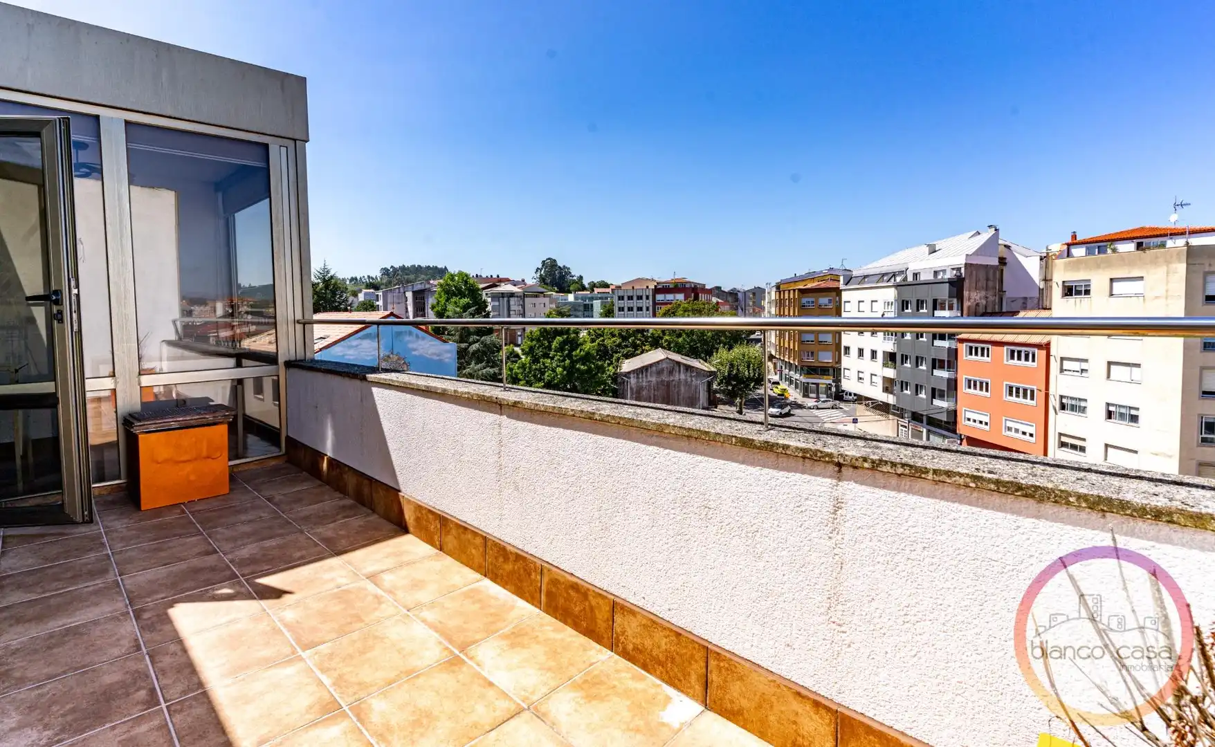 Terrace of Flat for sale in Carballo  with Heating, Terrace and Storage room