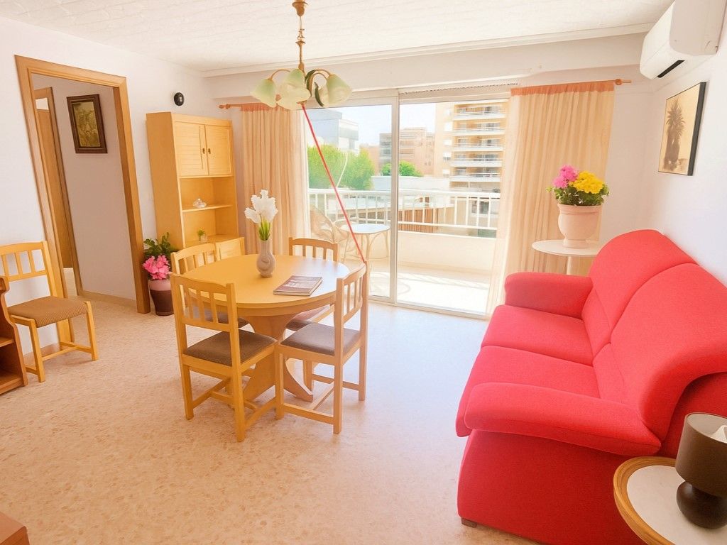 Living room of Apartment for sale in Bellreguard  with Air Conditioner and Balcony