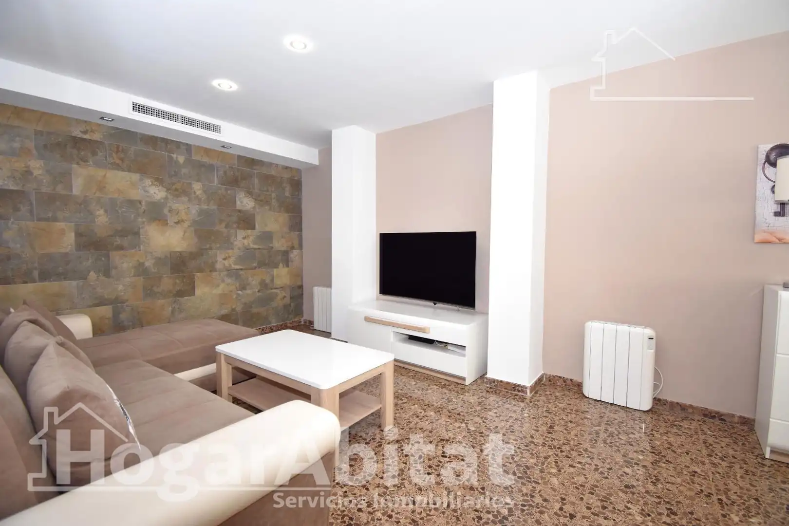 Living room of Attic for sale in Torrent  with Air Conditioner, Heating and Terrace