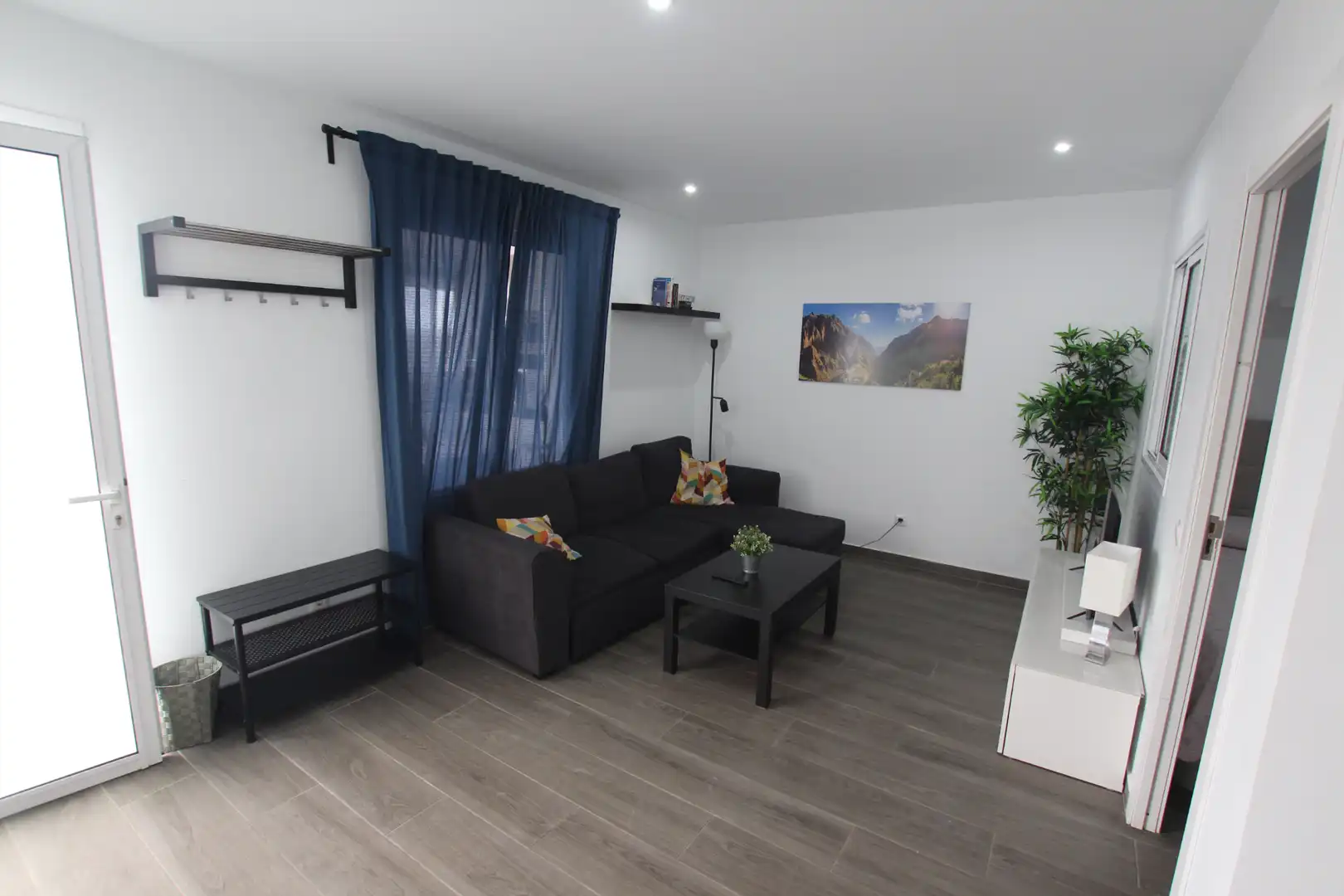 Wohnzimmer von Wohnung zur Miete in Adeje mit Terrasse, Möbliert und Ofen