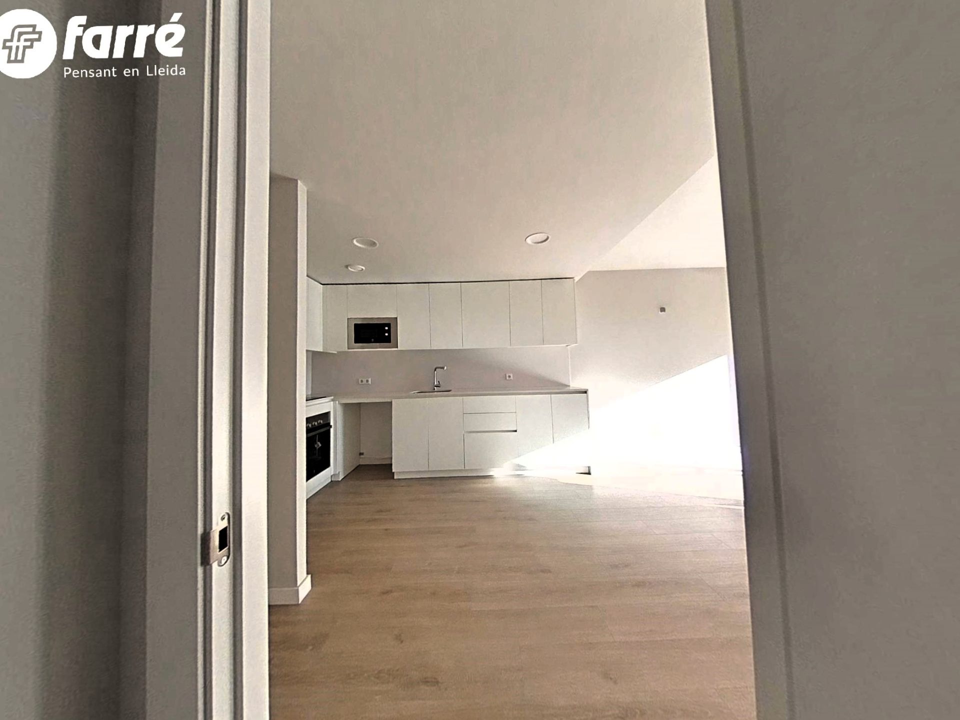 Kitchen of Flat to rent in  Lleida Capital  with Air Conditioner, Heating and Parquet flooring