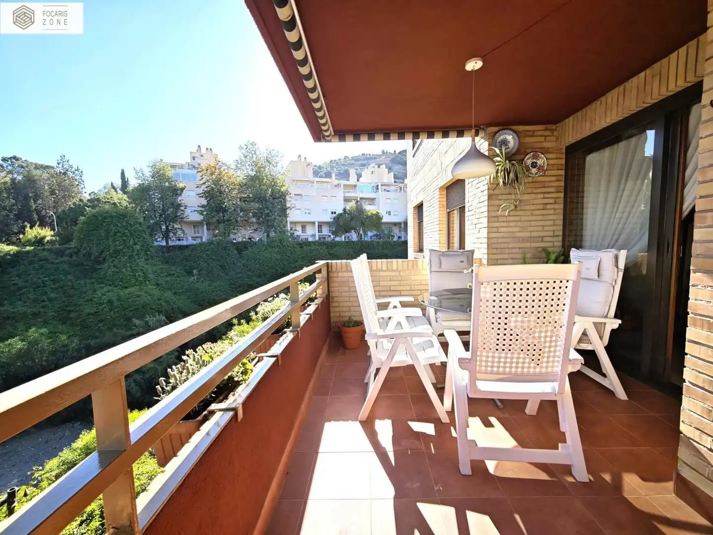 Terraza de Piso en venta en Málaga con Aire acondicionado, Calefacción y Jardín privado