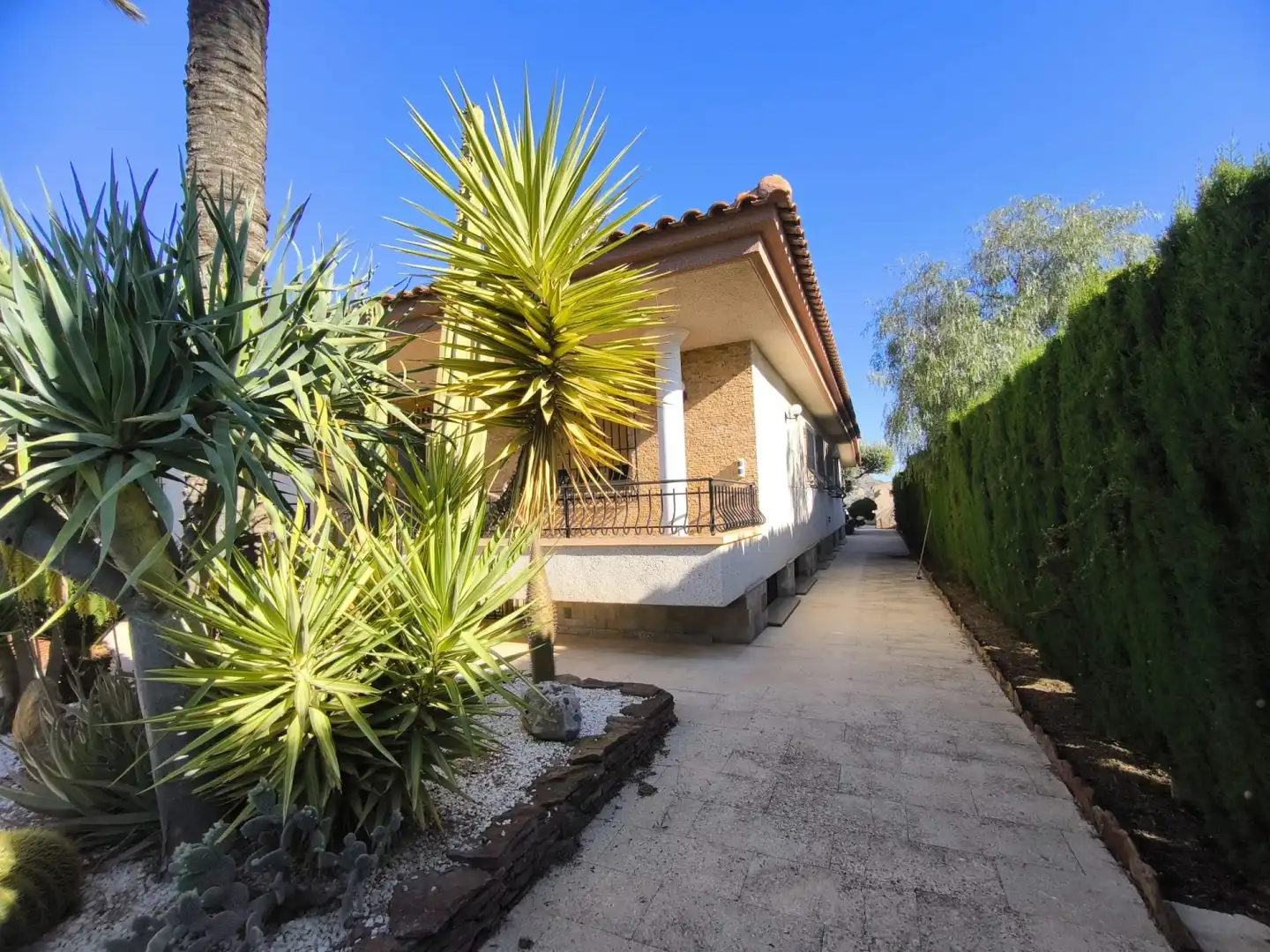 Exterior view of Houses for sale in  Murcia Capital  with Heating, Private garden and Terrace