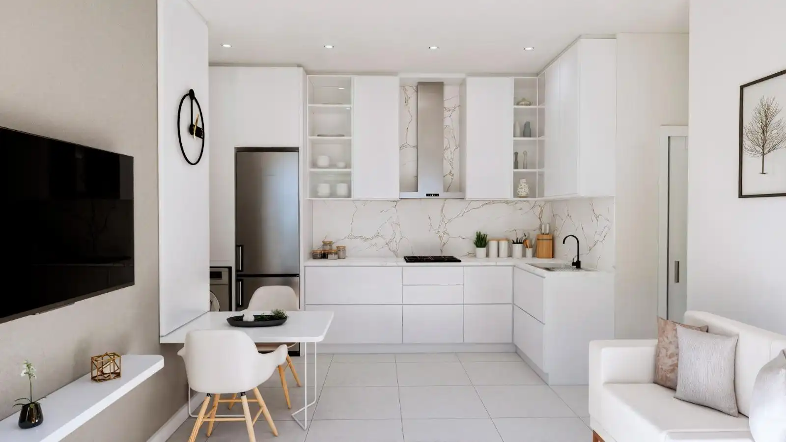Cocina de Piso en venta en Santa Margalida con Calefacción y Terraza