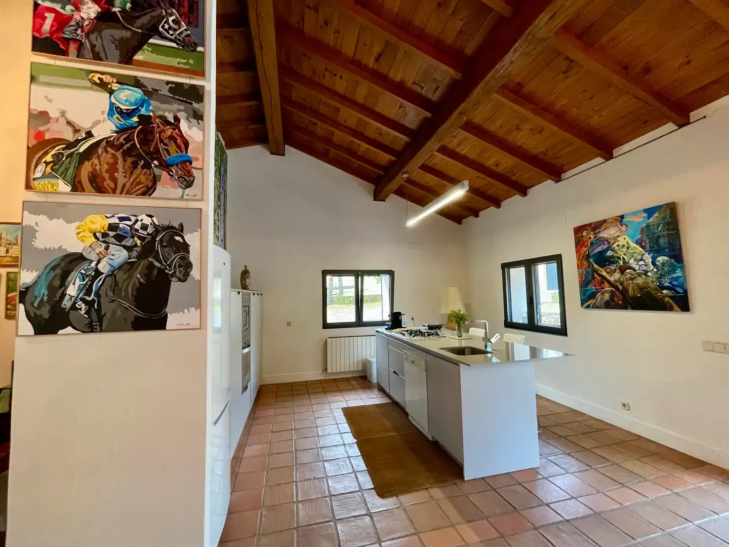 Cocina de Casa o chalet en venta en Cuacos de Yuste con Aire acondicionado, Calefacción y Jardín privado