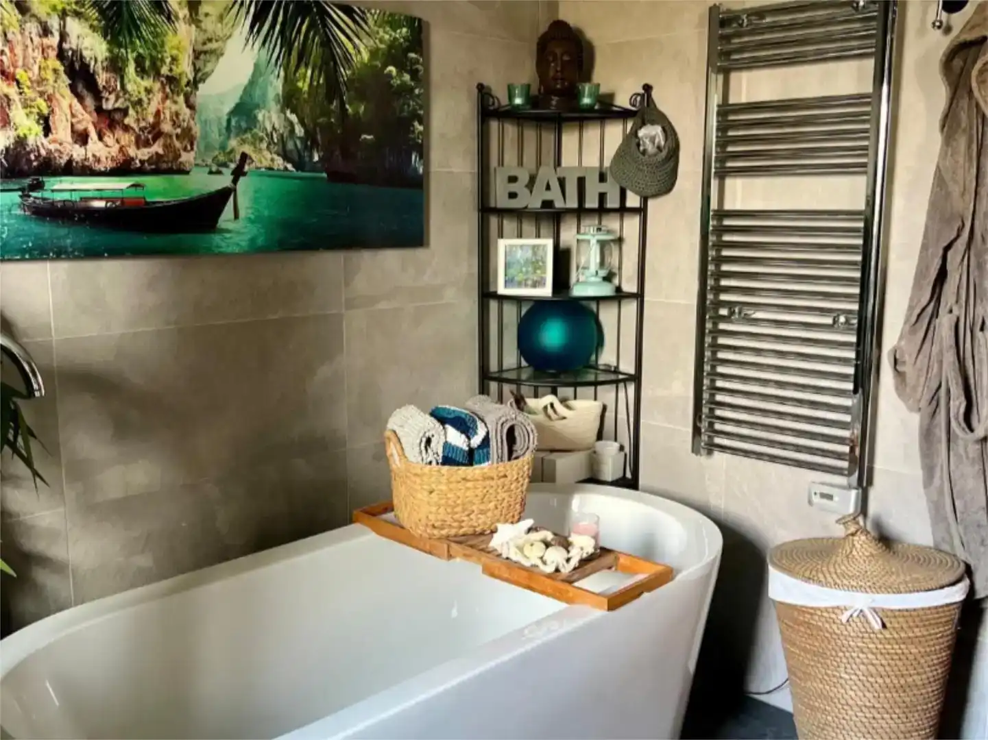 Baño de Casa o chalet en venta en Campos con Aire acondicionado y Piscina