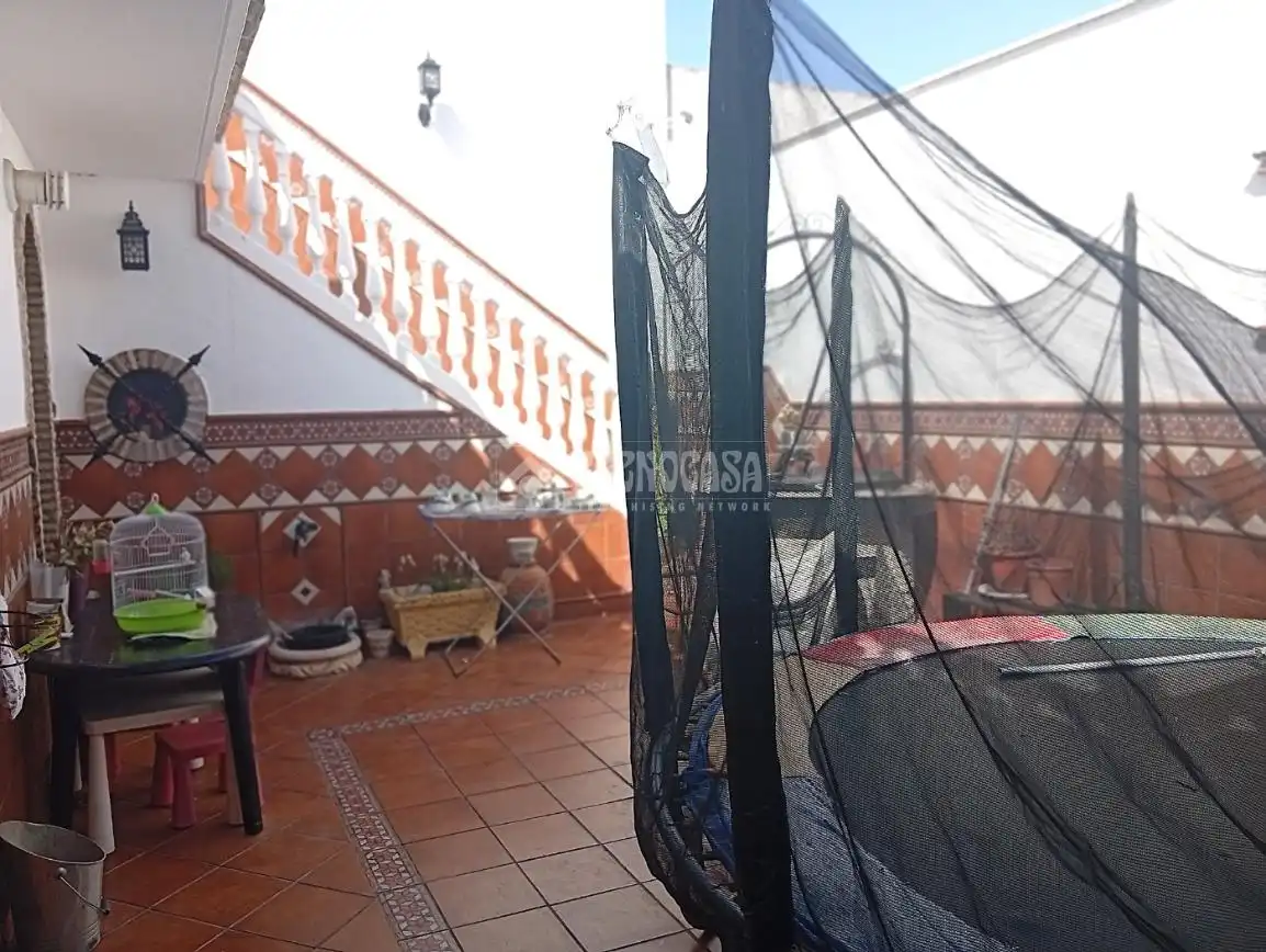 Jardín de Casa adosada en venta en Coria del Río