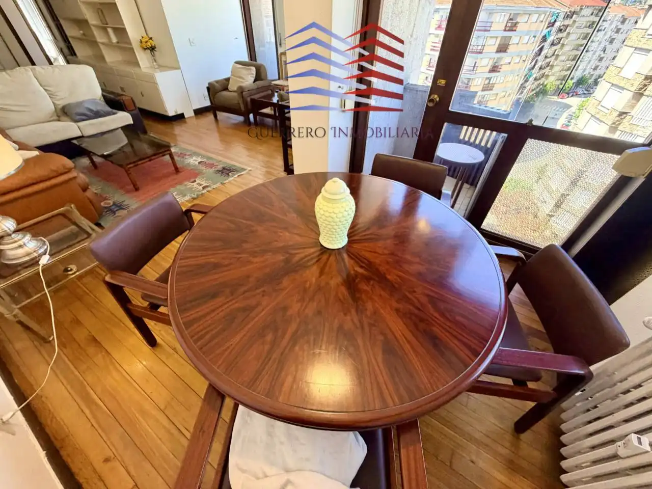 Comedor de Piso de alquiler en Ourense Capital  con Calefacción, Parquet y Trastero