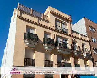 Exterior view of Flat to rent in  Madrid Capital  with Air Conditioner and Pets allowed