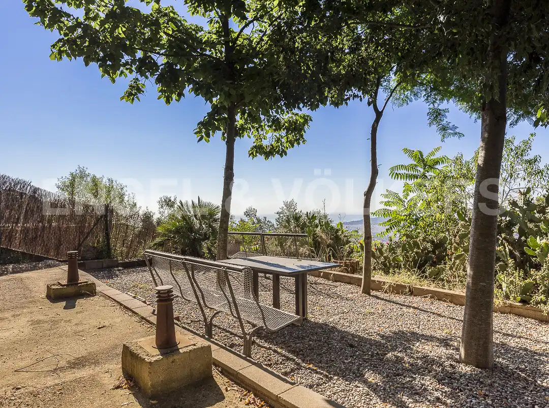 Garden of Houses for sale in Barcelona  with Heating, Private garden and Parquet flooring