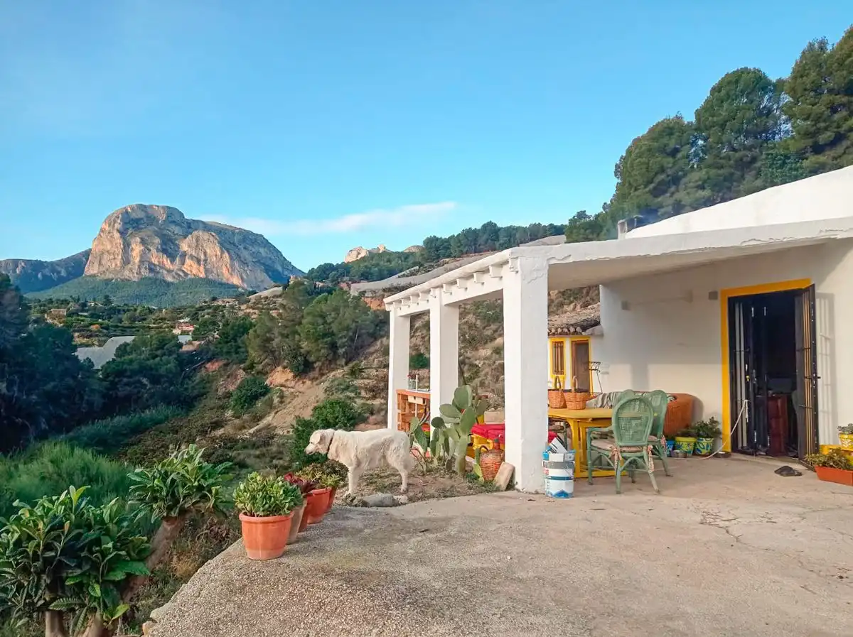 Vista exterior de Finca rústica en venta en Polop